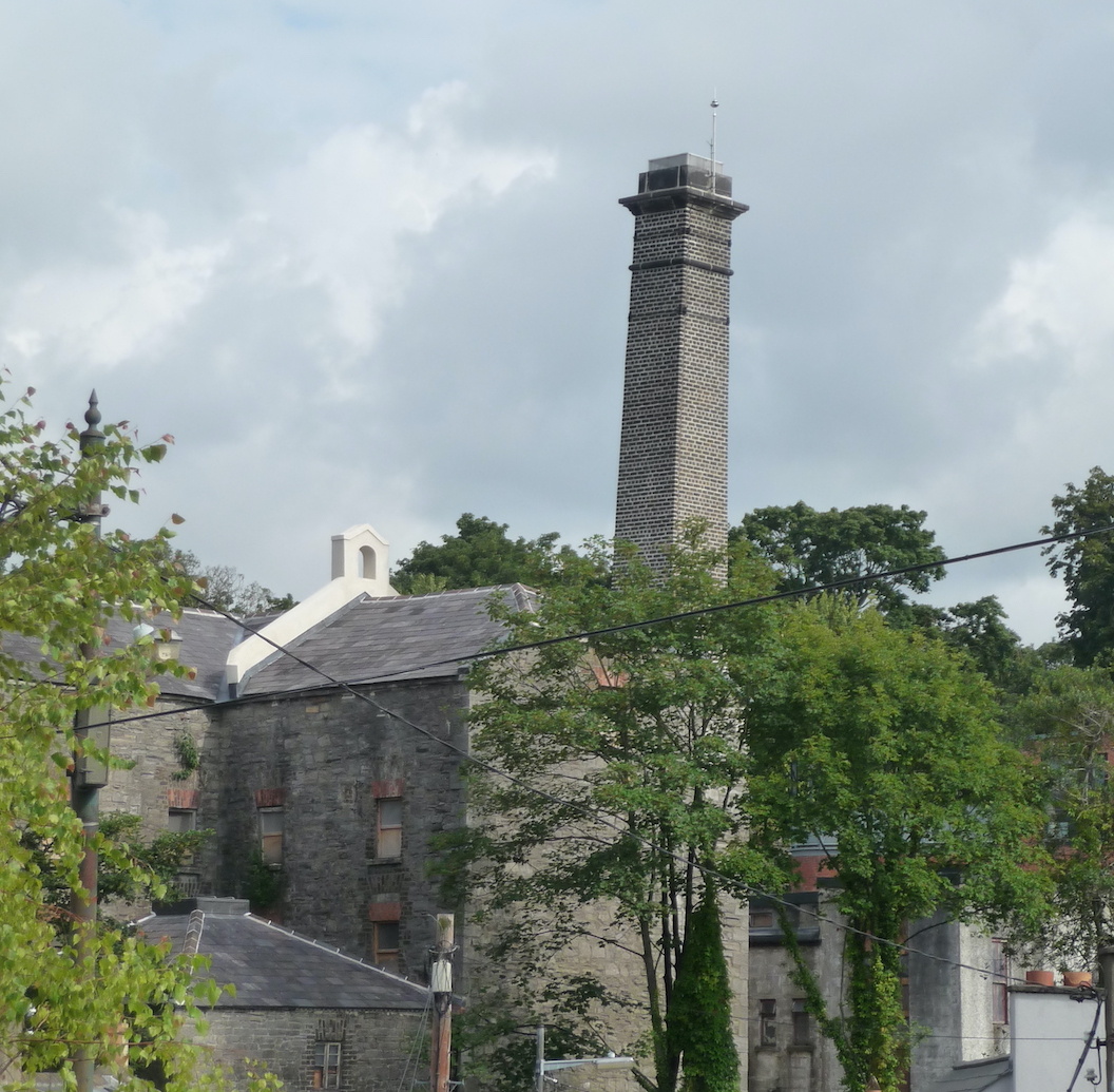 Restored Chimney and Belfry, Kilmainham Mill 2023